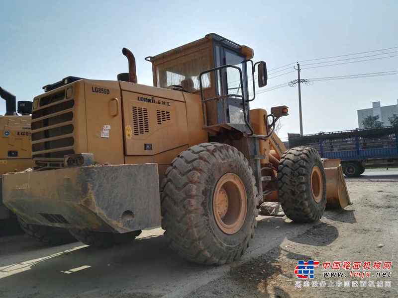 陕西出售转让二手3000小时2014年龙工LG855D装载机