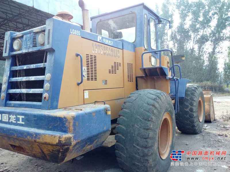 山西出售转让二手5300小时2011年龙工LG855装载机