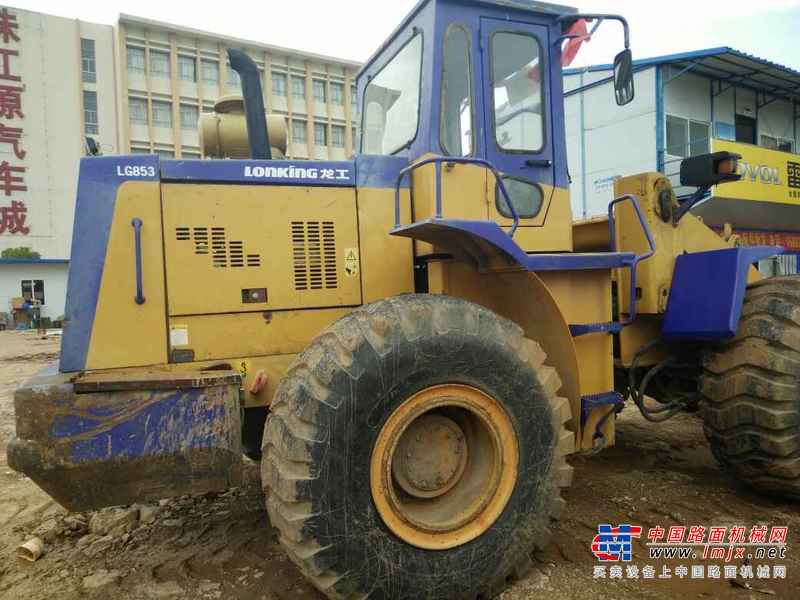 云南出售转让二手7600小时2008年龙工LG853装载机