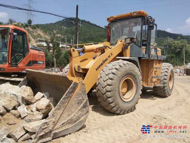陕西出售转让二手6000小时2011年龙工ZL50C装载机