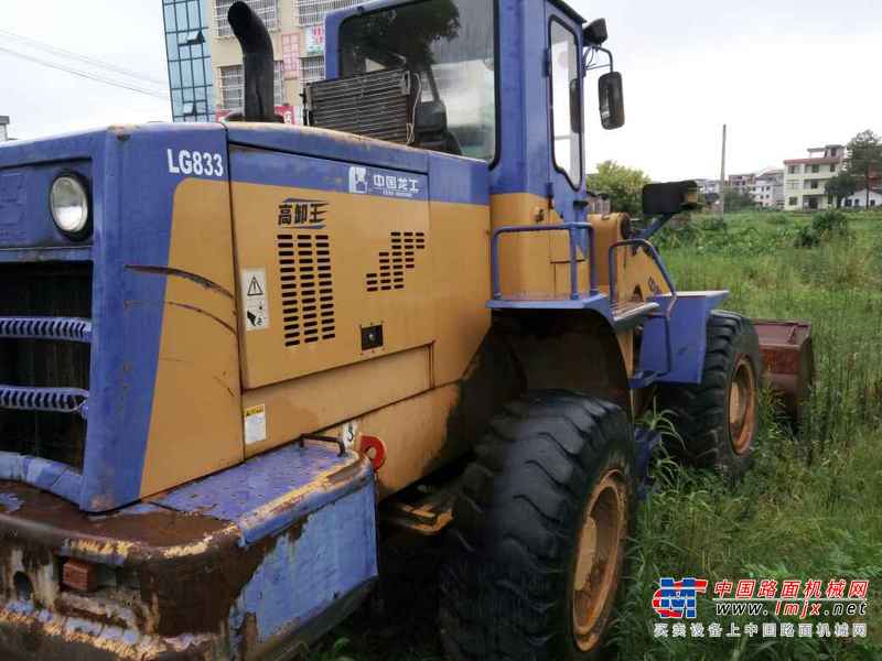 江西出售转让二手7500小时2007年龙工LG833装载机