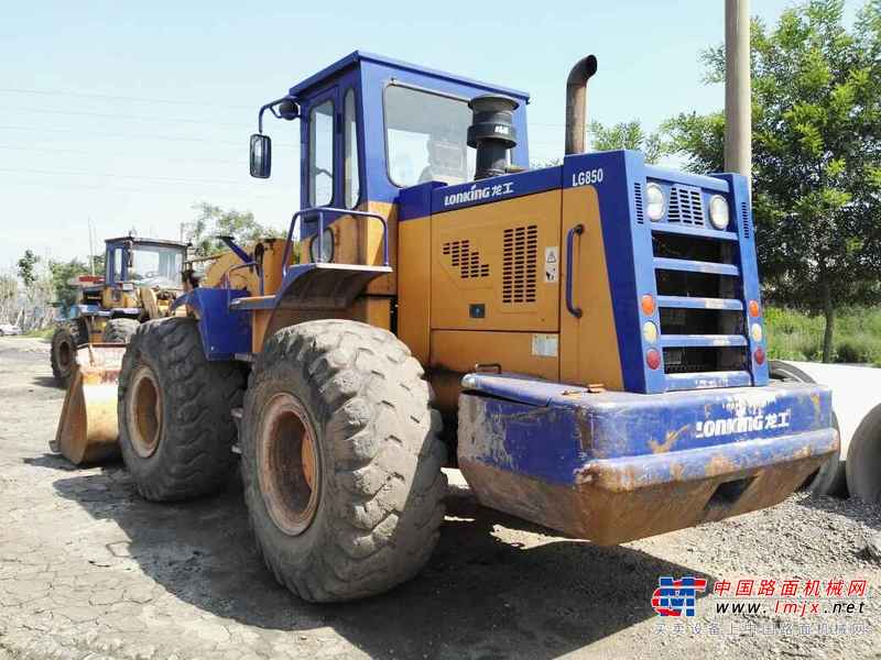 陕西出售转让二手8000小时2007年龙工LG850装载机