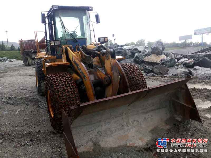 陕西出售转让二手5000小时2008年柳工CLG856装载机