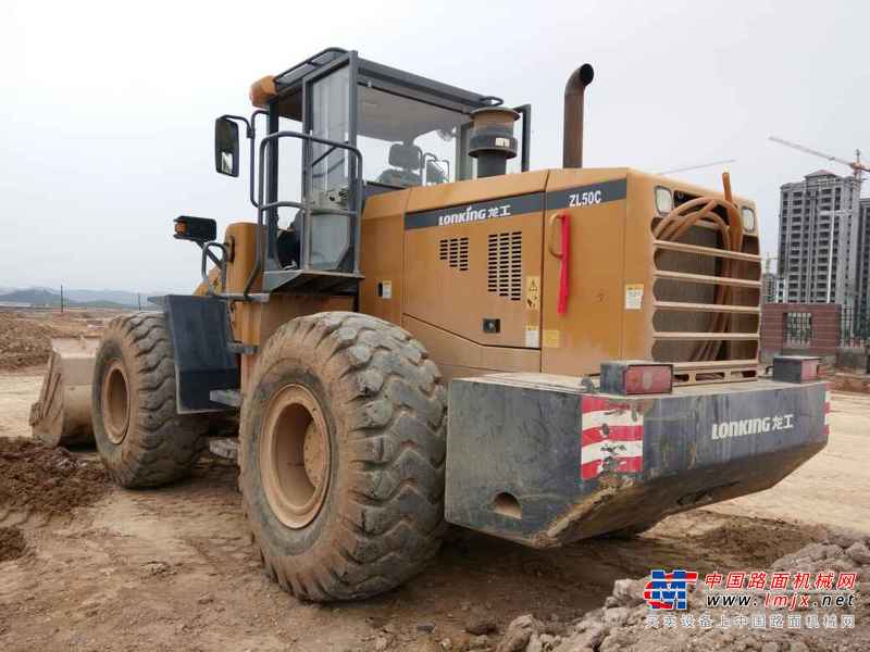 陕西出售转让二手3500小时2013年龙工ZL50C装载机