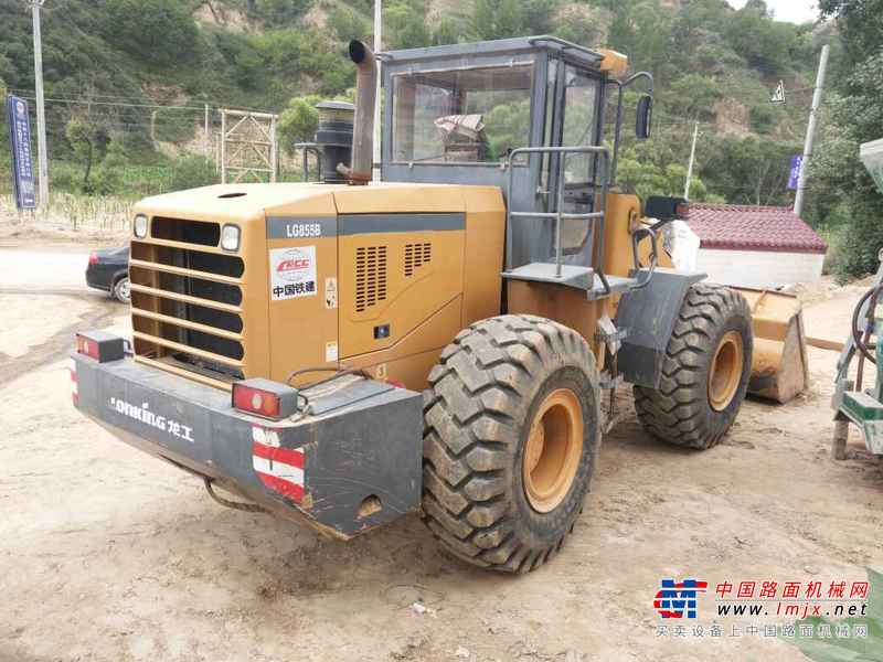 陕西出售转让二手1600小时2010年龙工LG855B装载机