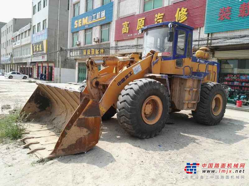 陕西出售转让二手8000小时2007年龙工LG855装载机