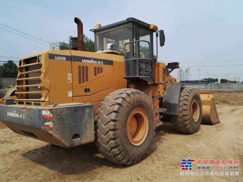 陕西出售转让二手4000小时2011年龙工LG855B装载机