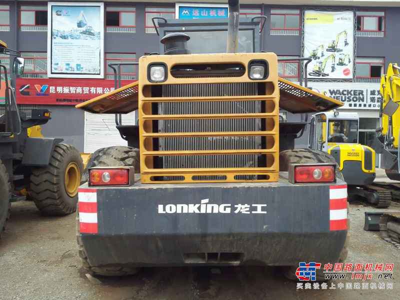 云南出售转让二手473小时2015年龙工LG855D装载机