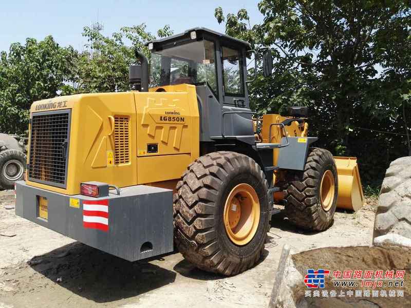 陕西出售转让二手1小时2016年龙工LG850装载机