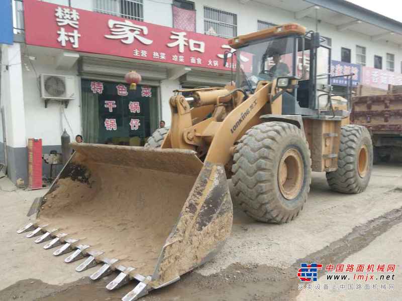 陕西出售转让二手3800小时2010年龙工ZL50EX装载机