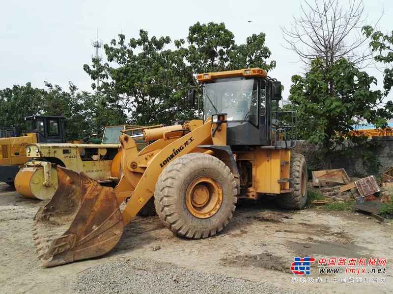 陕西出售转让二手1082小时2011年龙工LG855B装载机