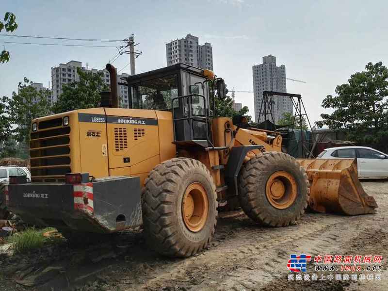 陕西出售转让二手1082小时2011年龙工LG855B装载机