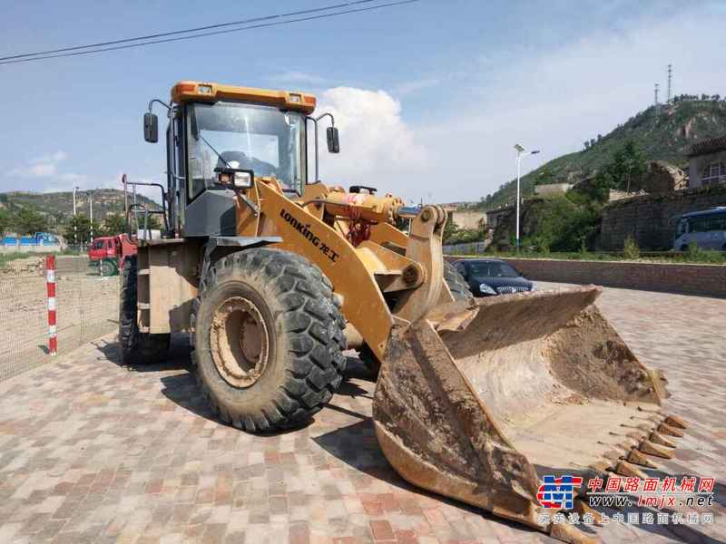 陕西出售转让二手4000小时2010年龙工LG50C装载机