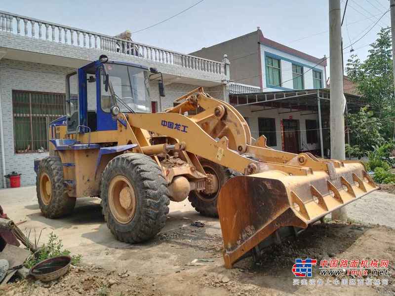 陕西出售转让二手4000小时2008年龙工LG833装载机