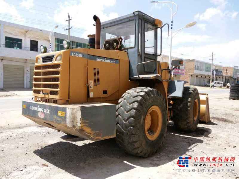 陕西出售转让二手6000小时2010年龙工LG853装载机