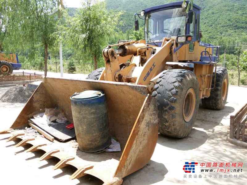 陕西出售转让二手7500小时2008年龙工LG855装载机