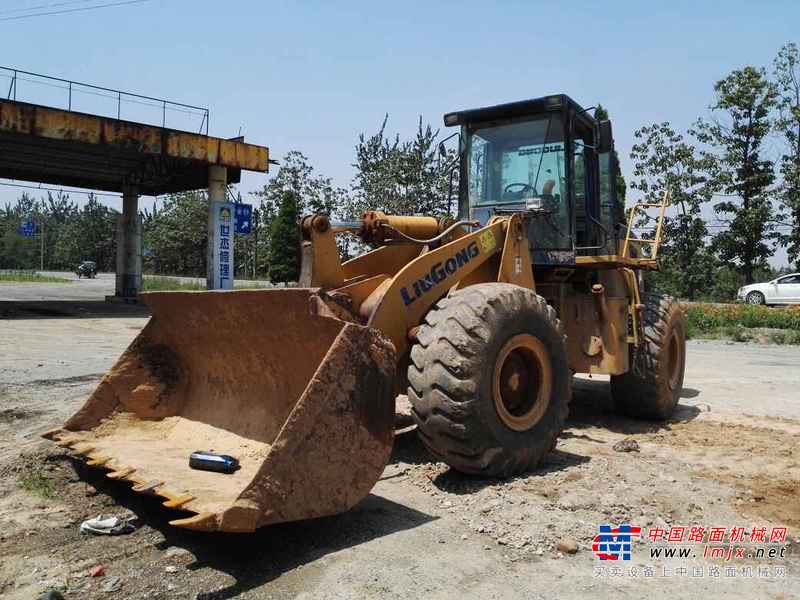 陕西出售转让二手5000小时2008年柳工CLG856装载机