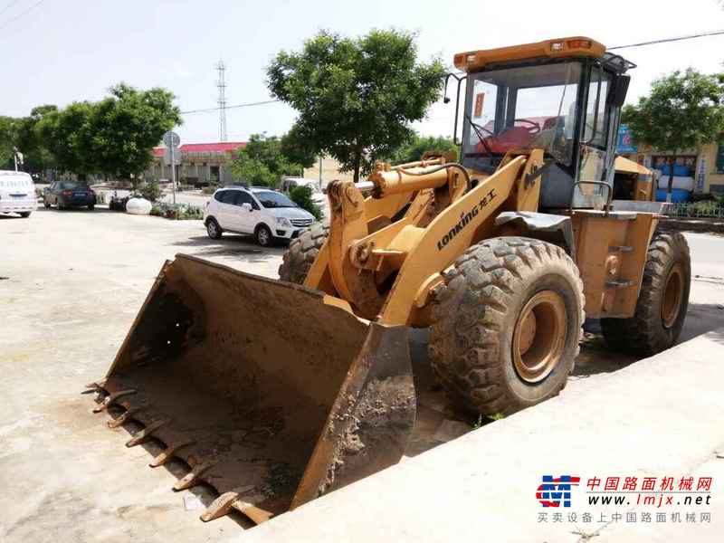 陕西出售转让二手4500小时2010年龙工LG853装载机