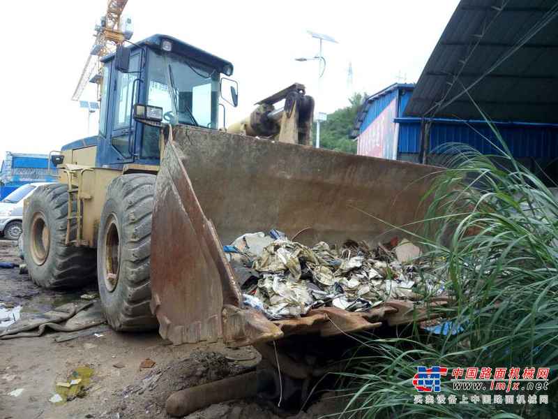 云南出售转让二手5000小时2008年柳工CLG855装载机