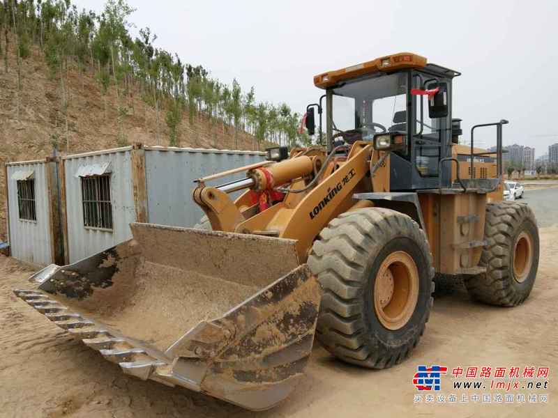 陕西出售转让二手4600小时2013年龙工LG50C装载机