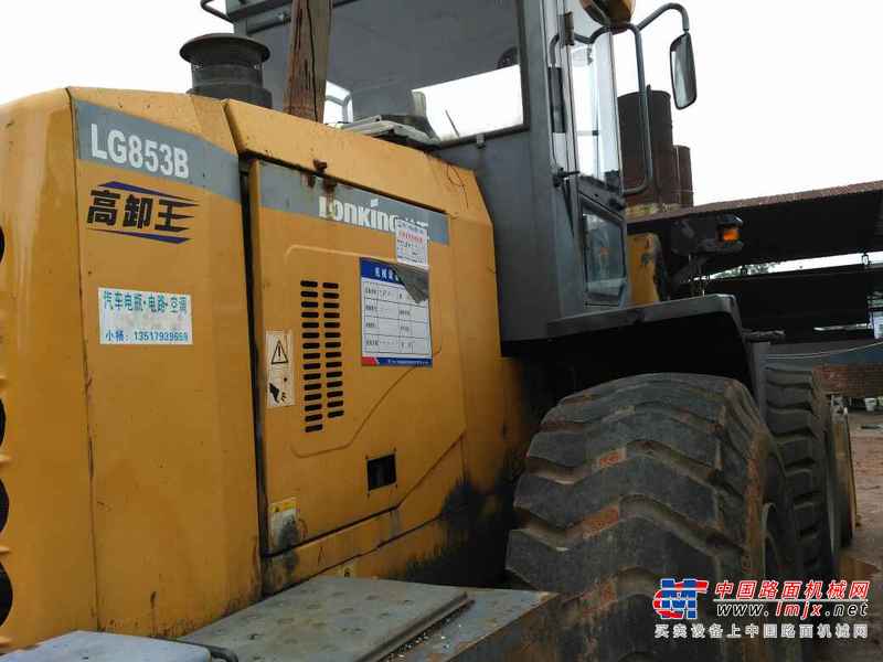 江西出售转让二手4560小时2011年龙工LG850装载机
