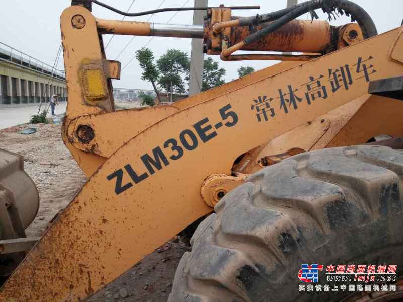 陕西出售转让二手8000小时2008年常林ZLM30E装载机