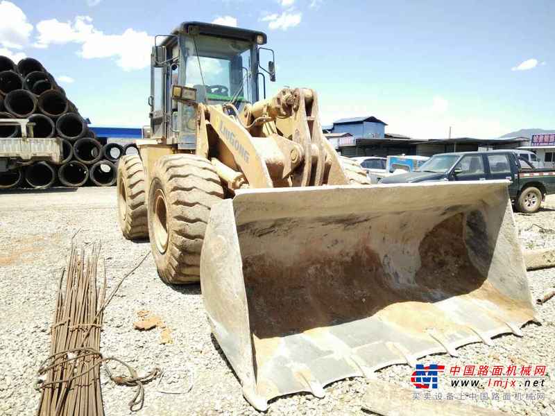 云南出售转让二手6500小时2007年柳工CLG855装载机