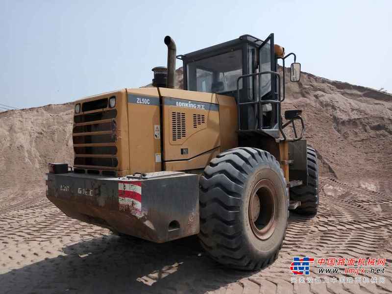 陕西出售转让二手4500小时2010年龙工LG50C装载机