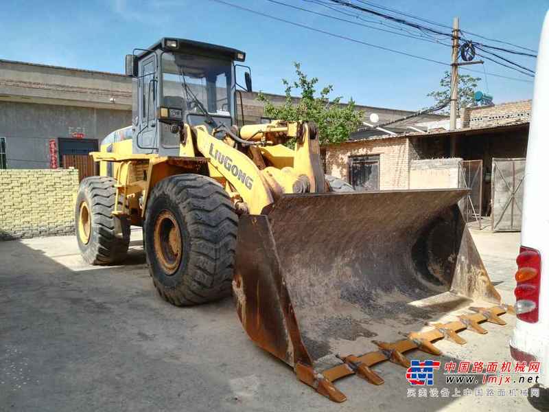 陕西出售转让二手5000小时2009年柳工CLG856装载机