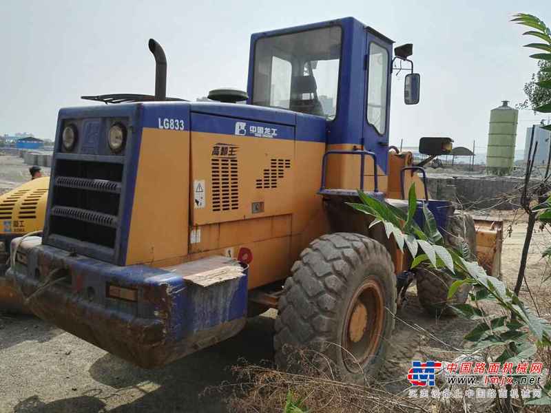 陕西出售转让二手5000小时2008年龙工LG833装载机