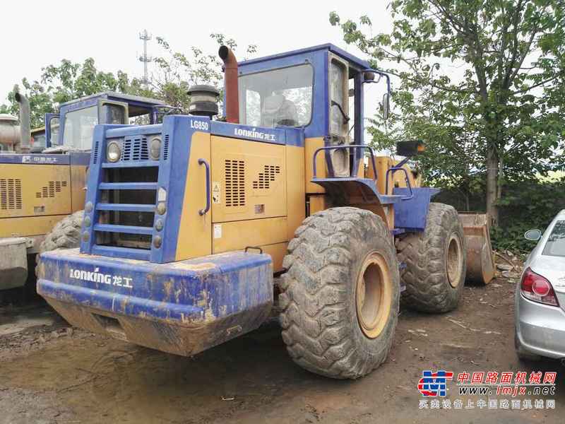 陕西出售转让二手3580小时2009年龙工LG850装载机