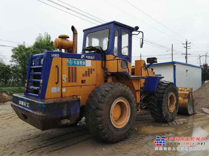 陕西出售转让二手8300小时2007年龙工LG853装载机