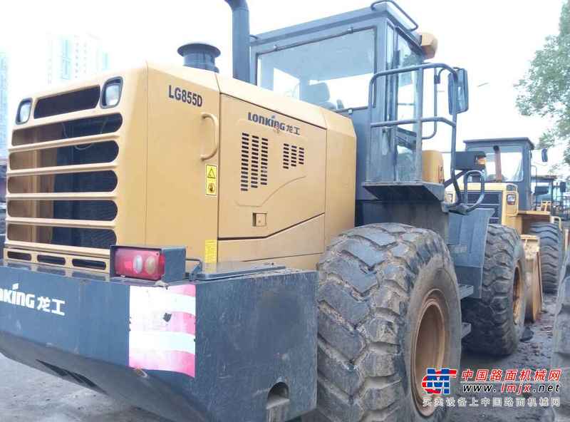 湖北出售转让二手2800小时2014年龙工LG855D装载机