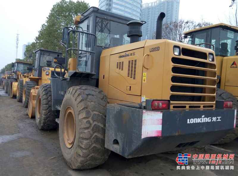 湖北出售转让二手2800小时2014年龙工LG855D装载机
