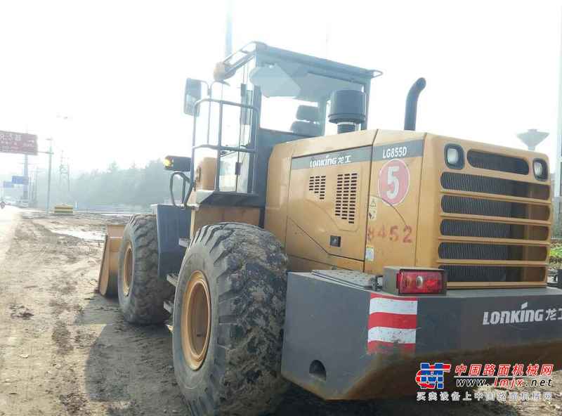 湖北出售转让二手2000小时2015年龙工LG855D装载机