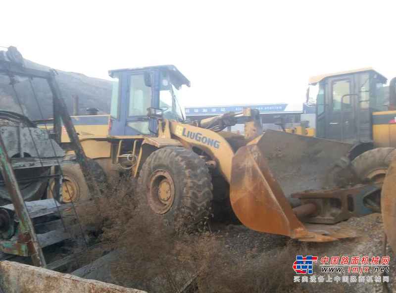 山西出售转让二手5000小时2006年柳工CLG856装载机