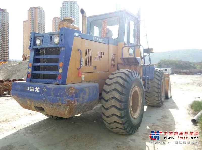 山西出售转让二手6000小时2009年龙工LG855装载机