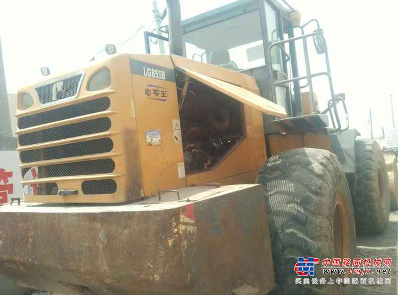 陕西出售转让二手1072小时2011年龙工LG855B装载机