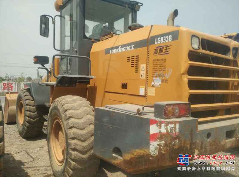 陕西出售转让二手3000小时2013年龙工LG833B装载机