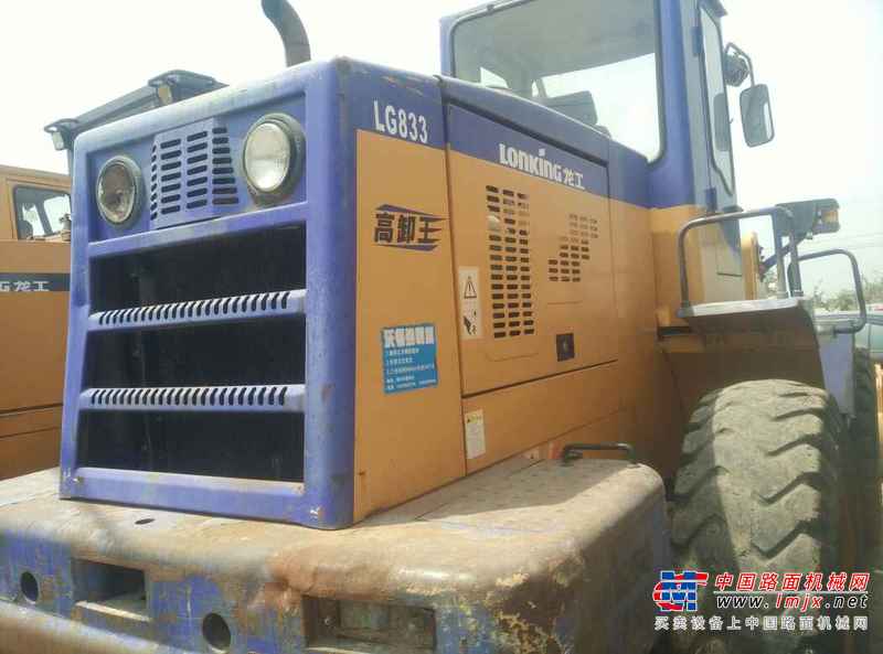 陕西出售转让二手2142小时2010年龙工LG833B装载机