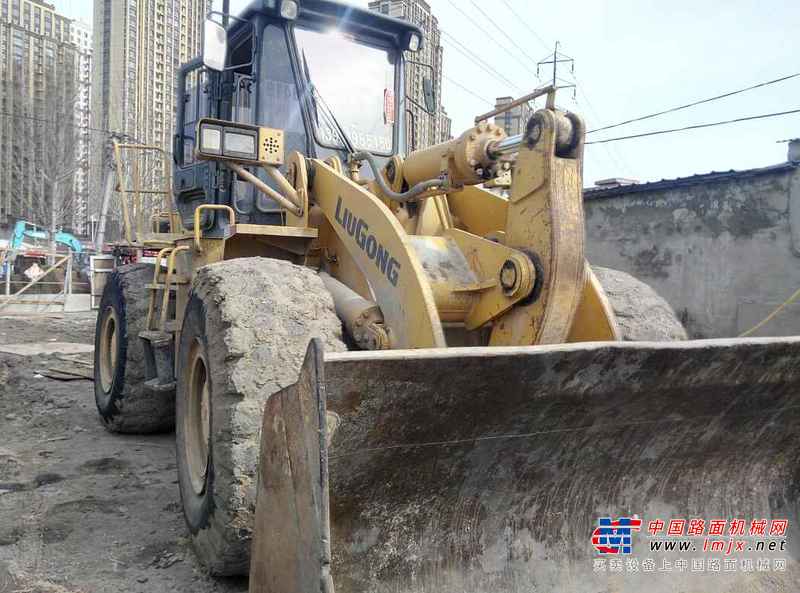 辽宁出售转让二手3000小时2013年柳工CLG855N装载机