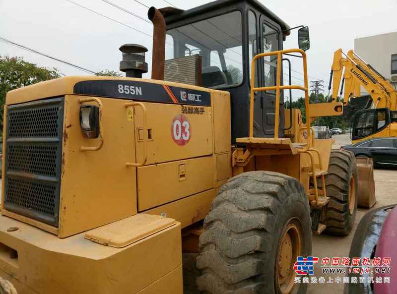 广东出售转让二手4500小时2014年柳工CLG855N装载机