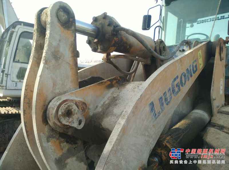 陕西出售转让二手7500小时2007年柳工CLG855装载机