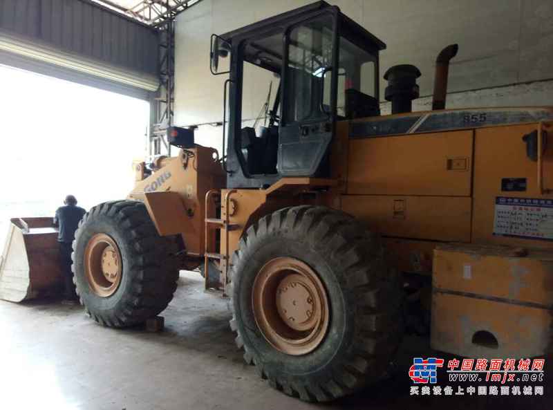 广东出售转让二手4000小时2010年柳工CLG855装载机