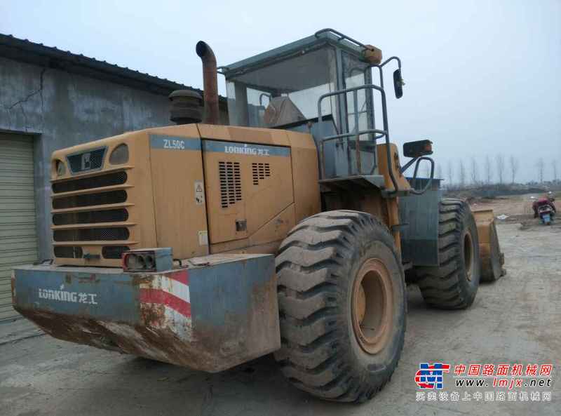 陕西出售转让二手7800小时2009年龙工ZL50C装载机