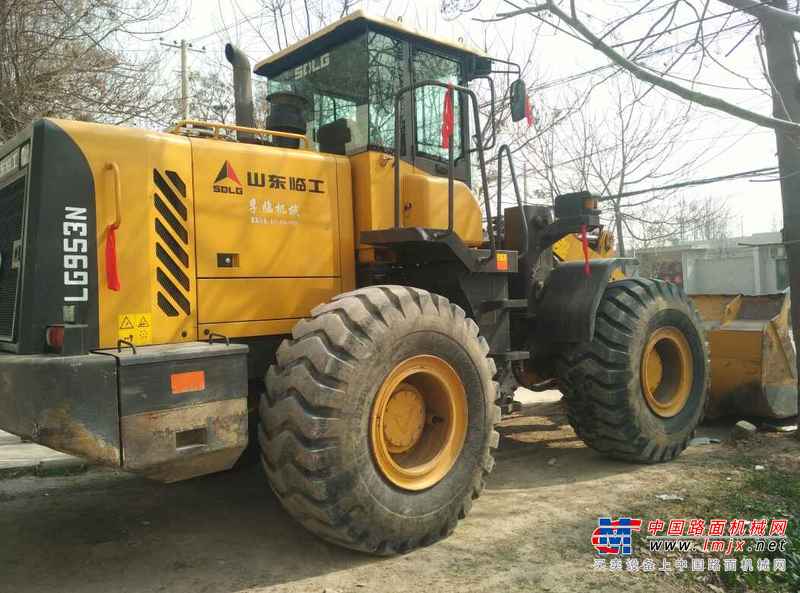 陕西出售转让二手2600小时2014年临工LG953N装载机