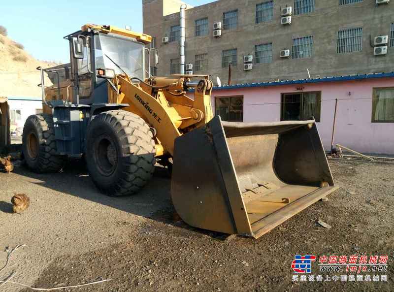 陕西出售转让二手5000小时2013年龙工LG855B装载机