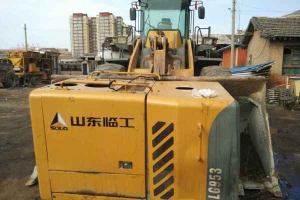 陕西出售转让二手7100小时2008年临工LG953装载机