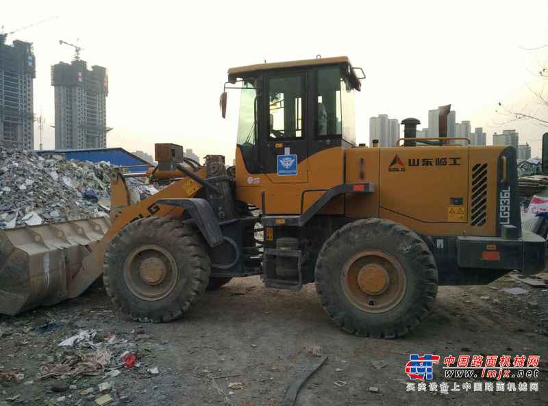 陕西出售转让二手1400小时2014年临工LG936L装载机