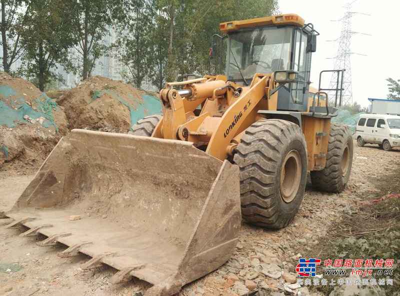 陕西出售转让二手3500小时2010年龙工LG855B装载机
